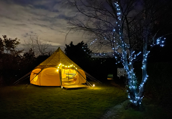 Romantic Belle Tent Glamping in the New Forest
