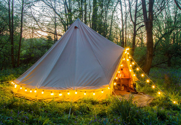 glamping in salisbury and romsey