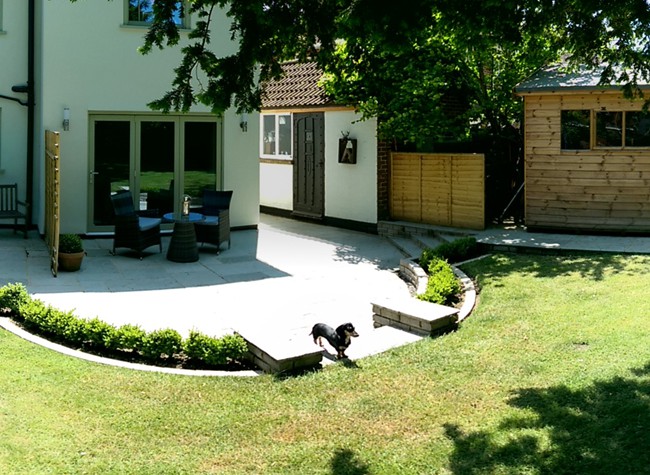 Patio area
